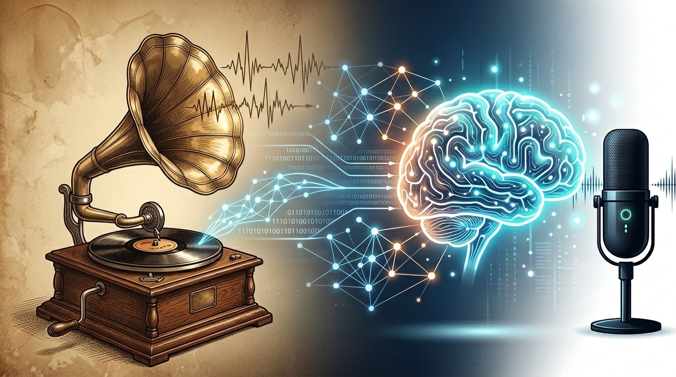 音声入力はAIでどう変わった？70年の技術史から読み解く、従来型とAI音声認識の原理的な違い