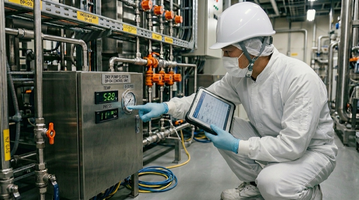 タブレット導入後も解決しない半導体保全現場の手塞がり問題